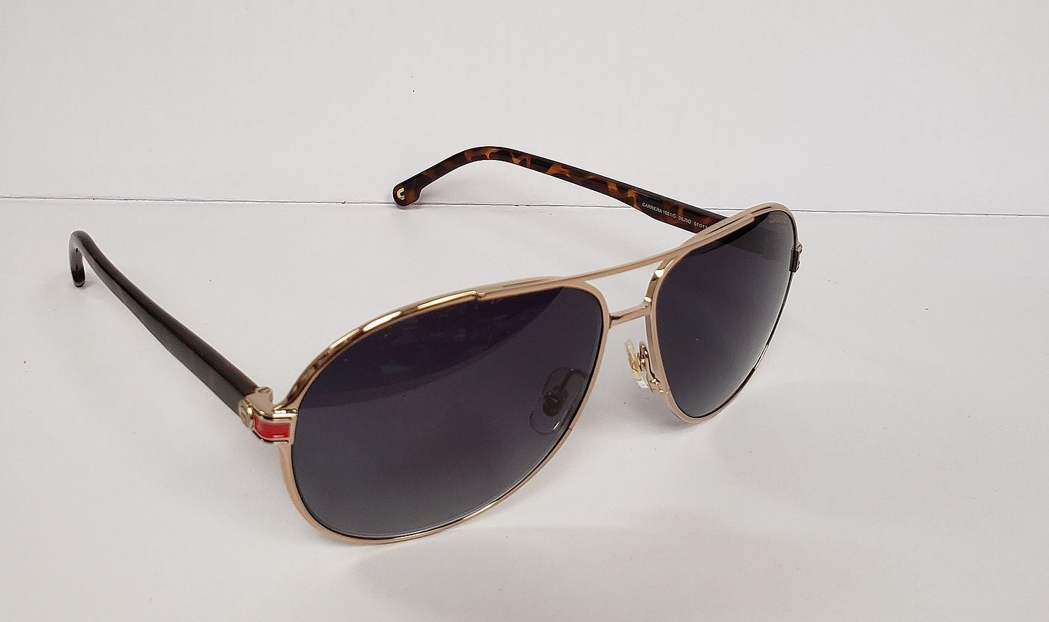 NEW Carrera Aviator Gold Havana 1051/S 06J9O 61-13-140 Unisex Sunglasses G20a/20