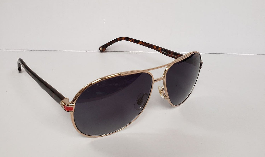 NEW Carrera Aviator Gold Havana 1051/S 06J9O 61-13-140 Unisex Sunglasses G20a/20