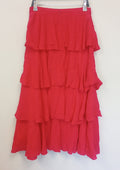 BNWT CLUB MONACO Radlee Skirt In Rojo FUCHSIA SIZE - 2 /N5/125