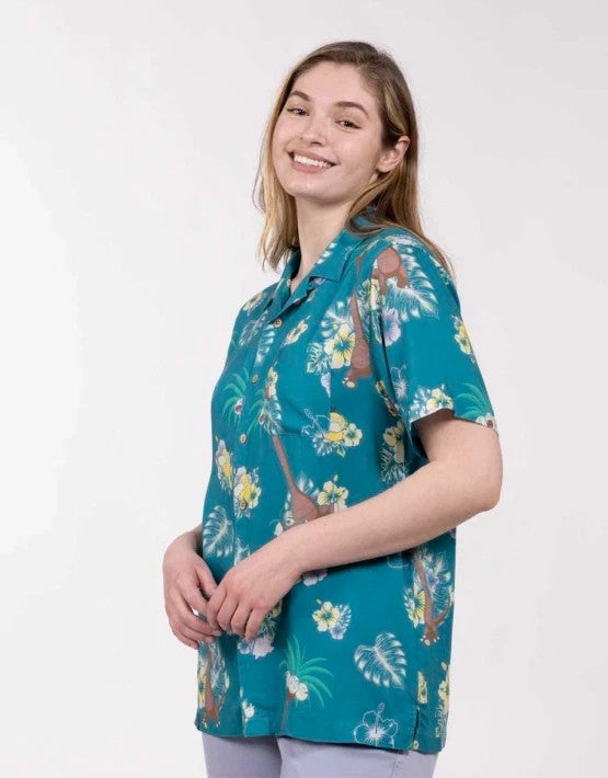 Pokémon Tropical Alolan Exeggutor & Friends Tropical Shirt - Adult  3XL /G12a2