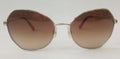 Swarovski SK0266 Sunglasses Shiny Rose Gold Gradient Lenses 57-17-135/CH94