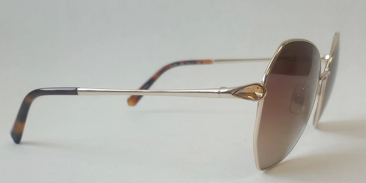 Swarovski SK0266 Sunglasses Shiny Rose Gold Gradient Lenses 57-17-135/CH95