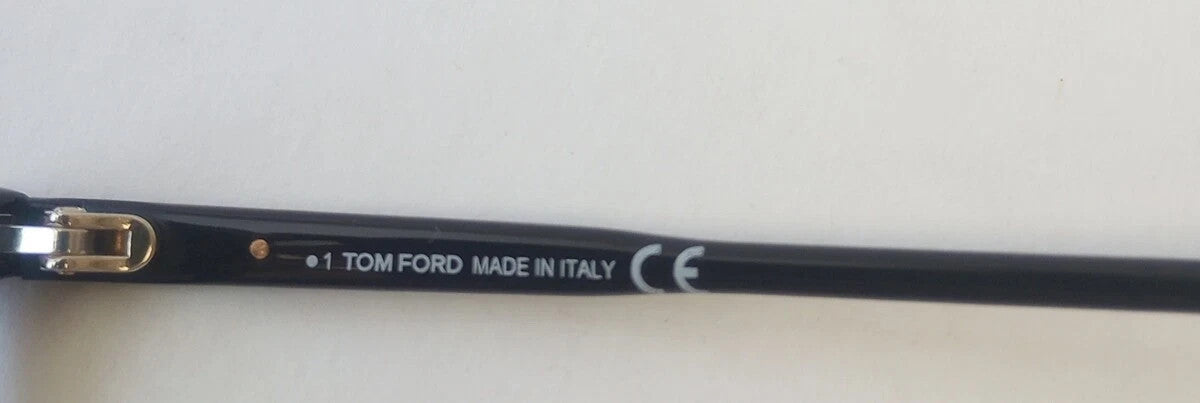 TOM FORD TF5700-B 52-20-145 OPTICAL FRAME EYEGLASSES ITALY BLACK CH96