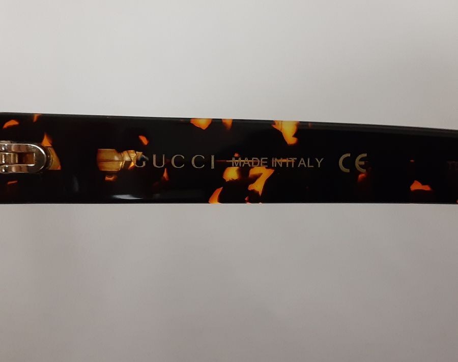 AUTHENTIC Gucci GG0099O 003 Havana Women Eyewear Optical 50-18 Italy / G146