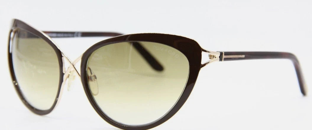 Tom Ford TF 321 28F DARIA BROWN GRADIENT AUTHENTIC 59-18-130 CH290