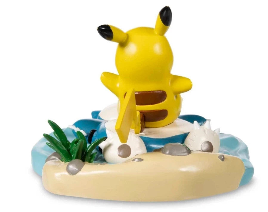 NEW Pokemon Center Pikachu Relaxing River Figure/ G21a3