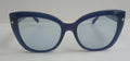 NEW Swarovski Women's Sunglasses - Blue Lens Cat Eye SK391 90V 54-18-140 /CH62