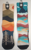OUTWAY Set of 2  All-day Performance Adventure Crew Socks L/XL /CH27/121