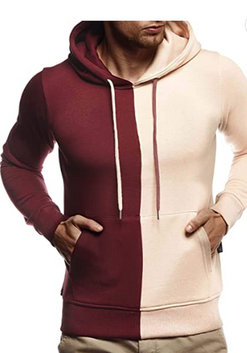 Men's Hoodie Longsleeve Pullover Sweatshirt Sweater Jacket by LEIF NELSON G10a/20