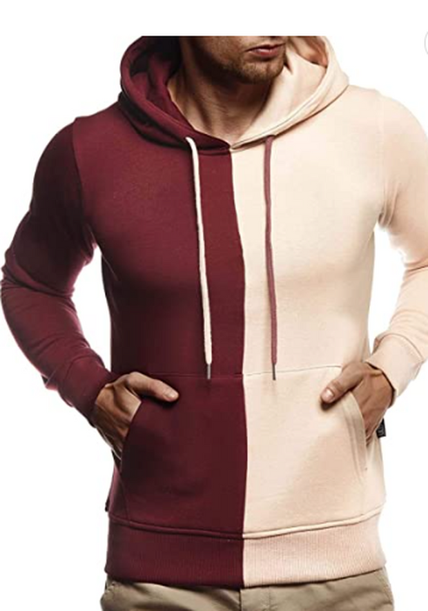 Men's Hoodie Longsleeve Pullover Sweatshirt Sweater Jacket by LEIF NELSON G10a/20