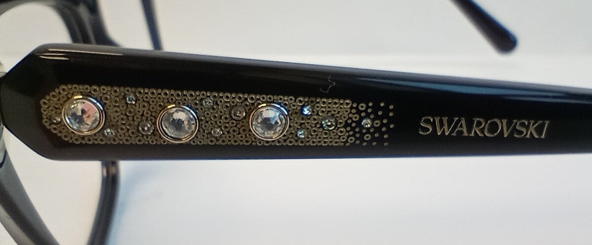 NEW Swarovski SK5468 001  Eyeglasses Rectangular 53-14-140 /CH7/115