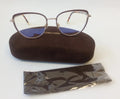 TOM FORD TF5741-B 55-17-140 OPTICAL FRAME EYEGLASSES ITALY BROWN CH120