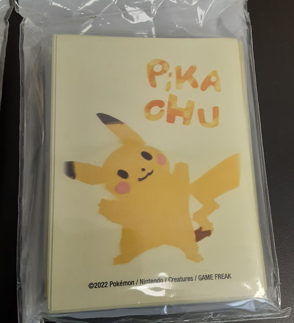 Pokemon TCG Accessories LOT of 3 pack Assorted Card sleeves RG17/223