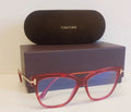 NEW AUTHENTIC Tom Ford TF5704-B Blue-Light Block Eyeglasses 54-15-140 CH212