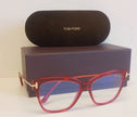 NEW AUTHENTIC Tom Ford TF5704-B Blue-Light Block Eyeglasses 54-15-140 CH212