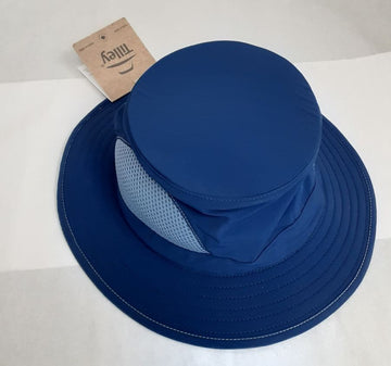Tilley Taf101 Airflo Algonquin Broad Brim Hat Size M Unisex Royal Blue BB10