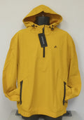 NEW ALPHALETE MEN'S  TECH WINDBREAKER -EXOTIC YELLOW - SIZE - L/RG27/121