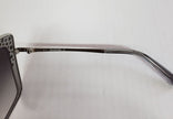 SWAROVSKI SK 324H 20B Silver Metal Gradient Grey Brown Lens Sunglasses G10a/27