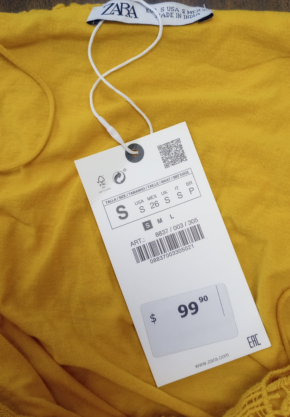 BNWT Zara OPENWORK KNIT  DRESS size - S  /CH8/128