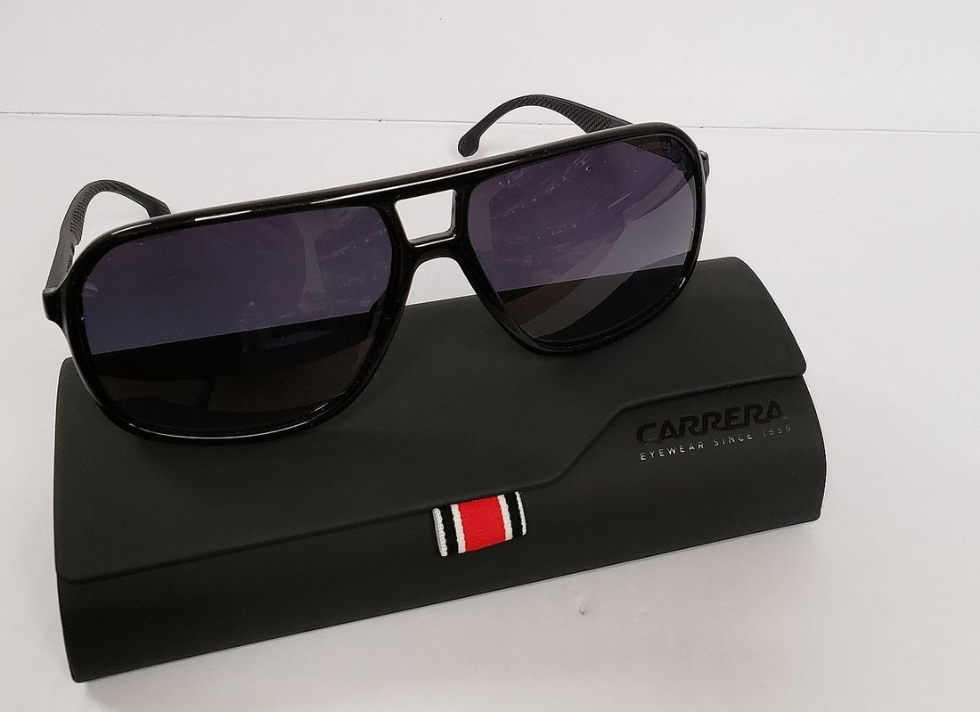 NEW Carrera Black Navigator 8035/S 807/9O 61-14-145 Unisex Sunglasses DA9a/20