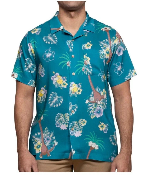 Pokémon Tropical Alolan Exeggutor & Friends Tropical Shirt - Adult  3XL /G12a0