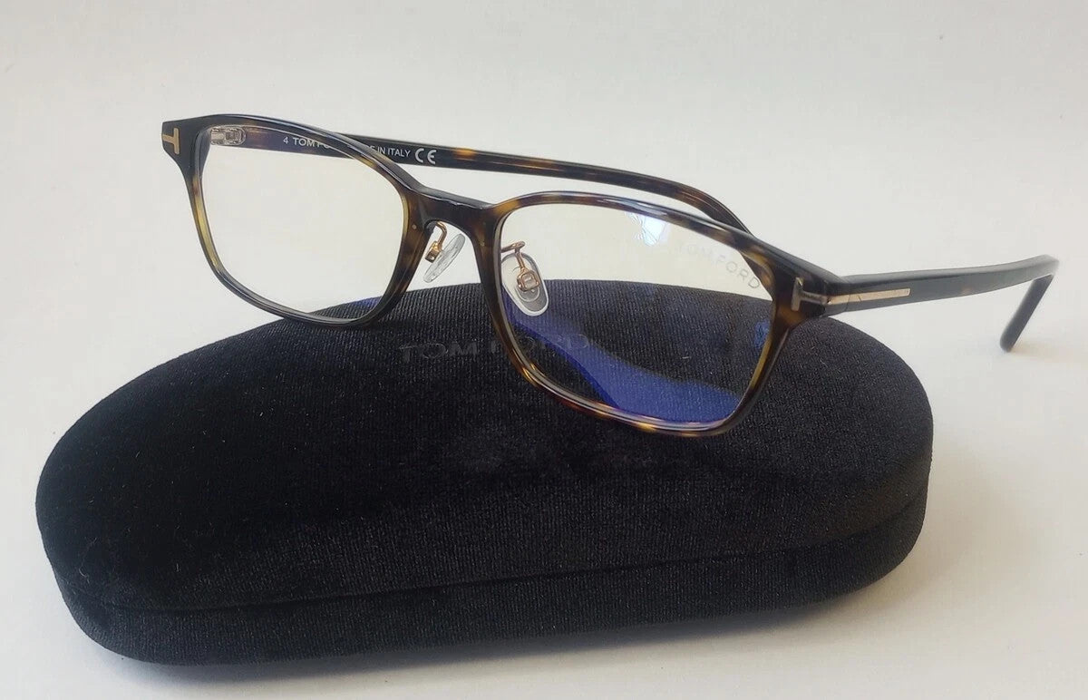 TOM FORD TF5647-D-B 53-18-140 OPTICAL FRAME EYEGLASSES Blue-Light Block /CH140