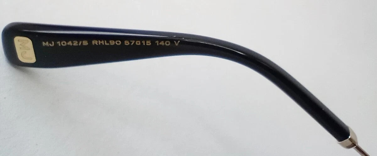 NEW MARC JACOBS MJ 1042S Gray Geometric Gradient Sunglasses 57-15-140/CH77