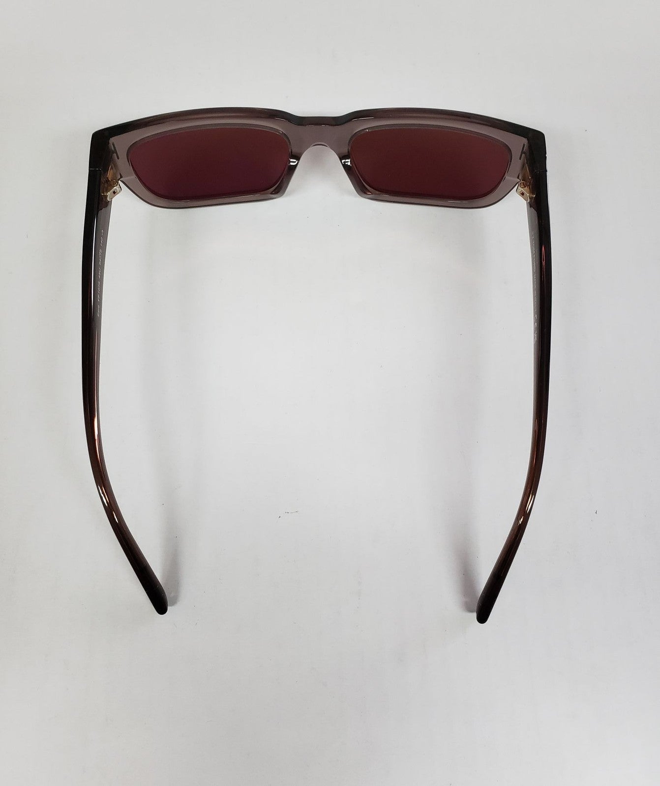 TOM FORD EZRA TF1075 45U CRYSTAL BROWN/BORDEAUX LENS AUTHENTIC SUNGLASSES G1A/24
