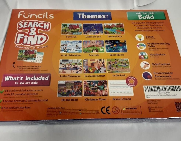 New Preschool Learning Activities  Funcils Search and Find (3-5 years) RA15/223