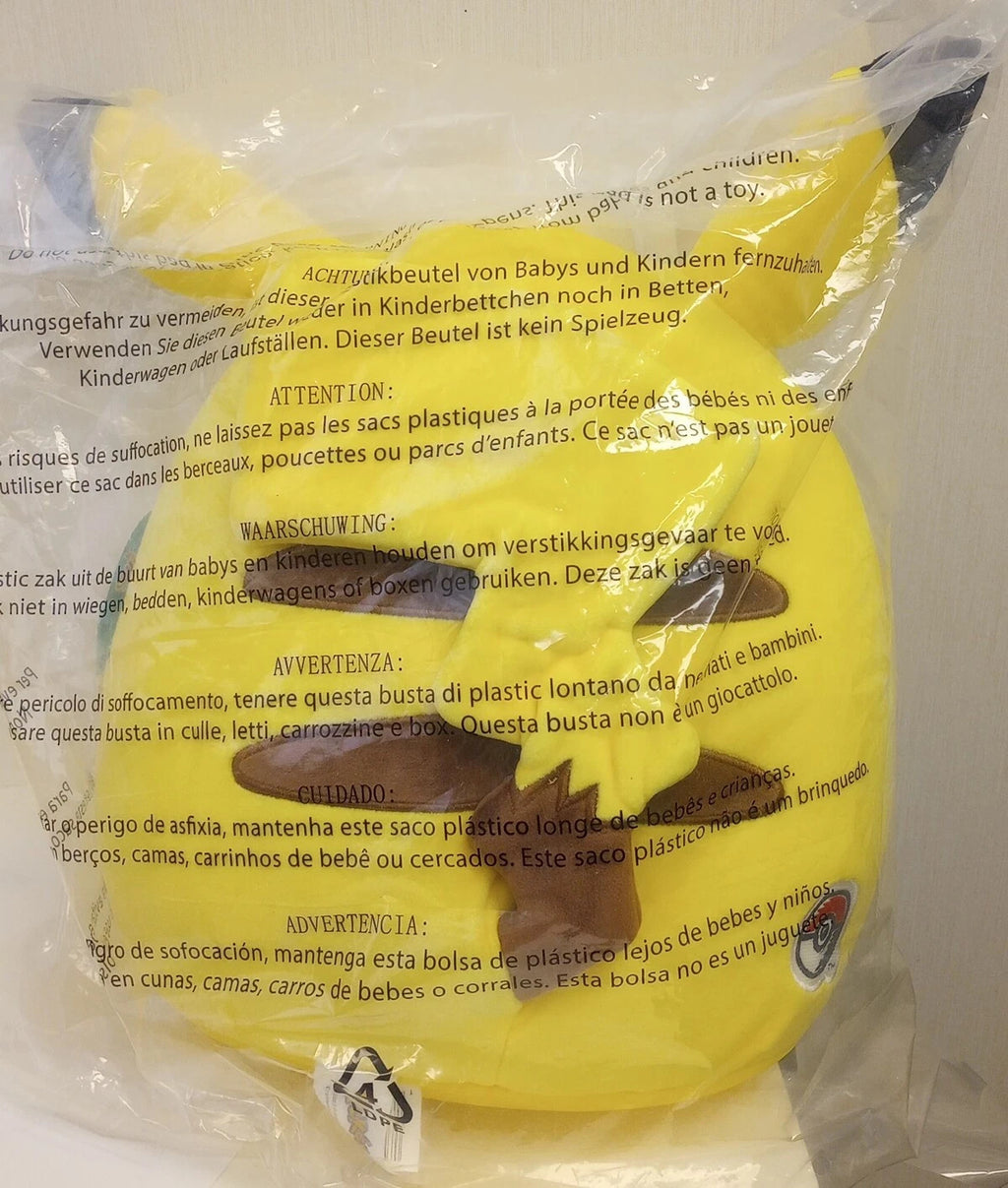 Squishmallows Pokemon Center Exclusive 12-Inch Winking Pikachu Stuffed /DA1a7