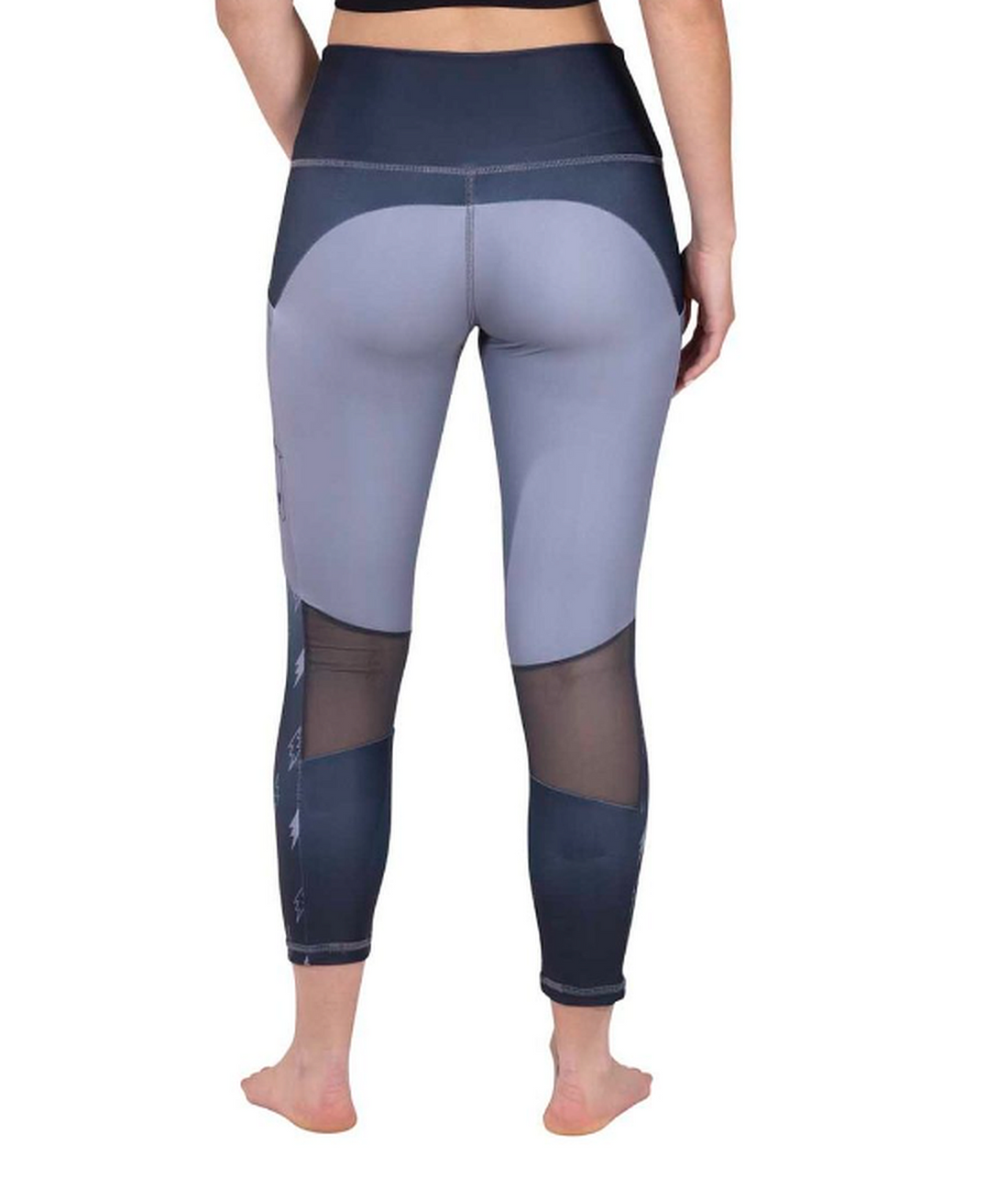 NEW Pokemon Pikachu Gray 7/8 Length Leggings Adult Size 2XL DA2a/20