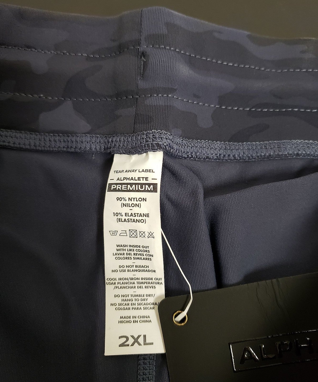 NEW ALPHALETE Premium Pro Elite Jogger NAVY Size XXL Women's (257889) G15a/23