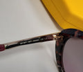 SWAROVSKI SK 327 55T Women Sunglasses Purple Havana Cat Eye Gradient G152