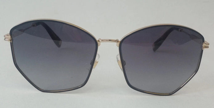 NEW MARC JACOBS MJ 1042S Gray Geometric Gradient Sunglasses 57-15-140/CH73