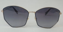 NEW MARC JACOBS MJ 1042S Gray Geometric Gradient Sunglasses 57-15-140/CH73