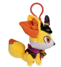 NEW POKEMON CENTER Fennekin Pokémon Spooky Festival Plush Key Chain /G11a2