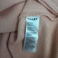 NEW Tilley Women casual half zipper soft pullower Size L organic cotton RG17/227