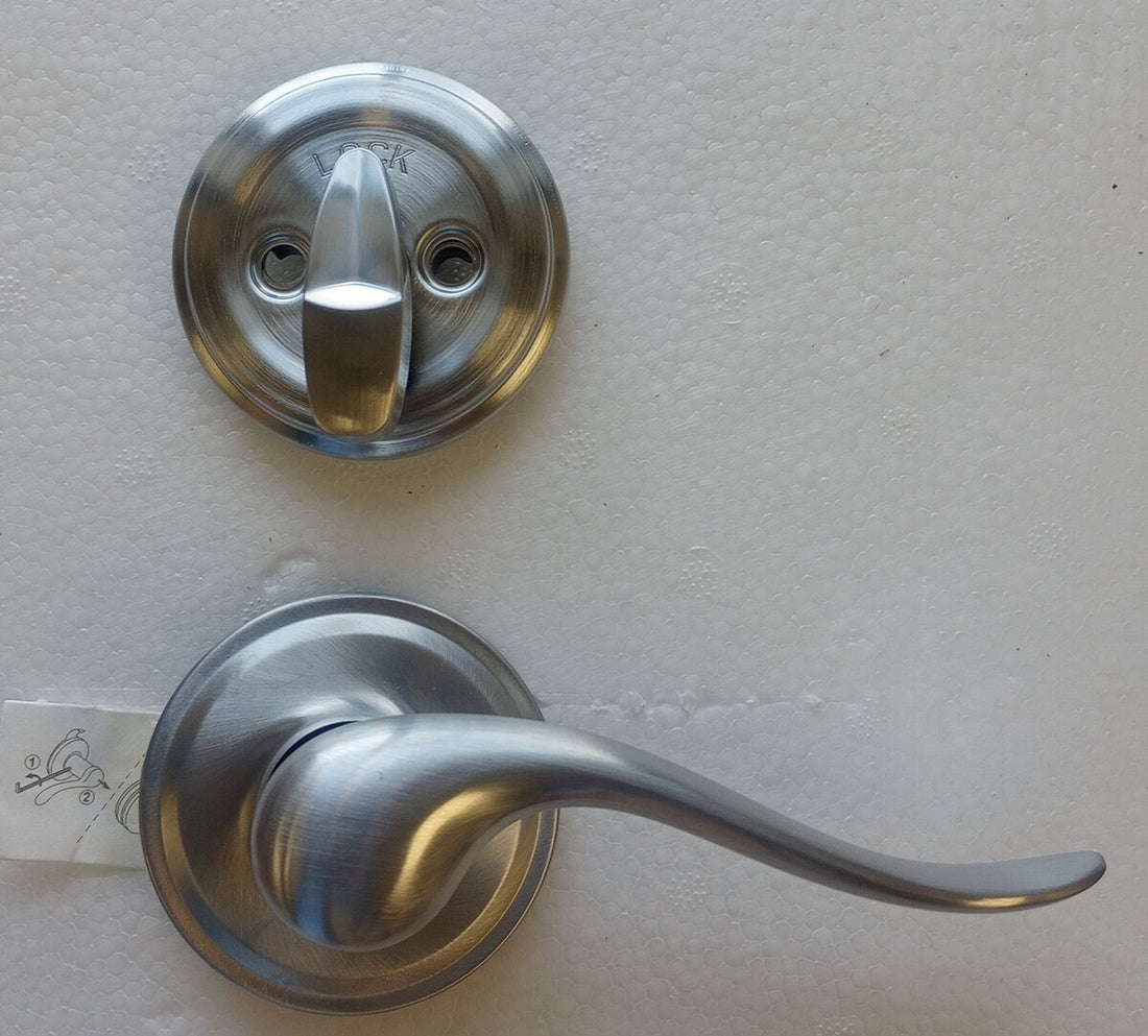 WEISER INNER TRIM ENTRY HADLESET 9GLA96750-141 SATIN CHROME  /N3/120