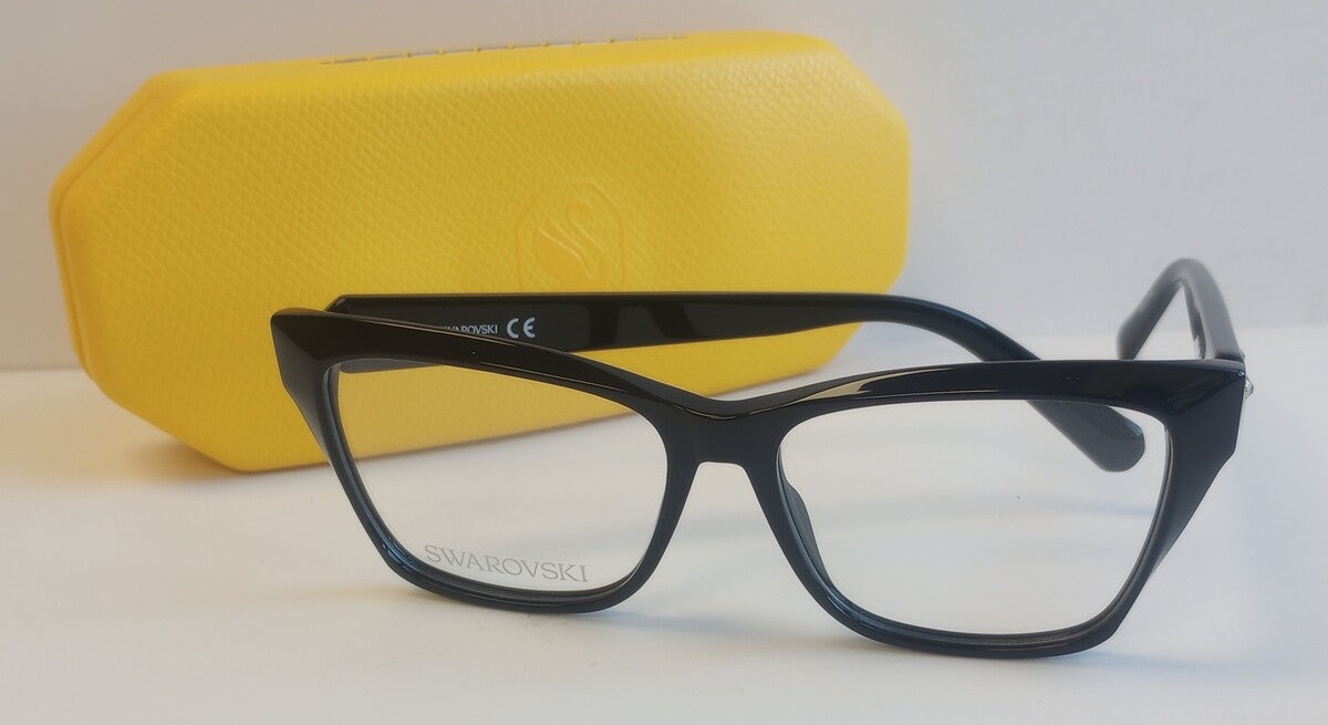 NEW Swarovski SK5468 001  Eyeglasses Rectangular 53-14-140 /CH7/111