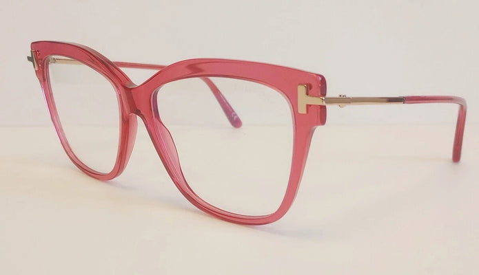 NEW AUTHENTIC Tom Ford TF5704-B Blue-Light Block Eyeglasses 54-15-140 CH216