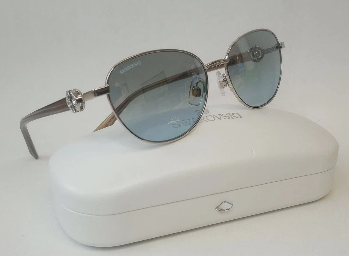 NEW Swarovski SK205 16X CAT EYE Gradient Sunglasses 55-16-140 /CH110