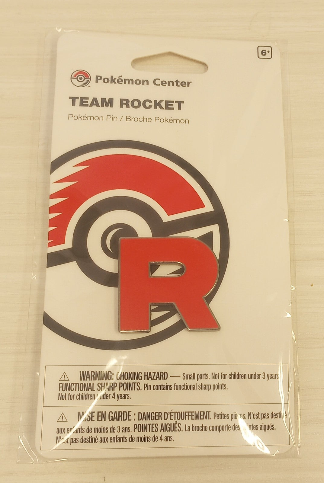 NEW Pokemon Center: Team Rocket Pokémon Pin /CH8/120