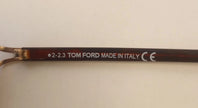 Tom Ford TF 321 28F DARIA BROWN GRADIENT AUTHENTIC 59-18-130 CH299
