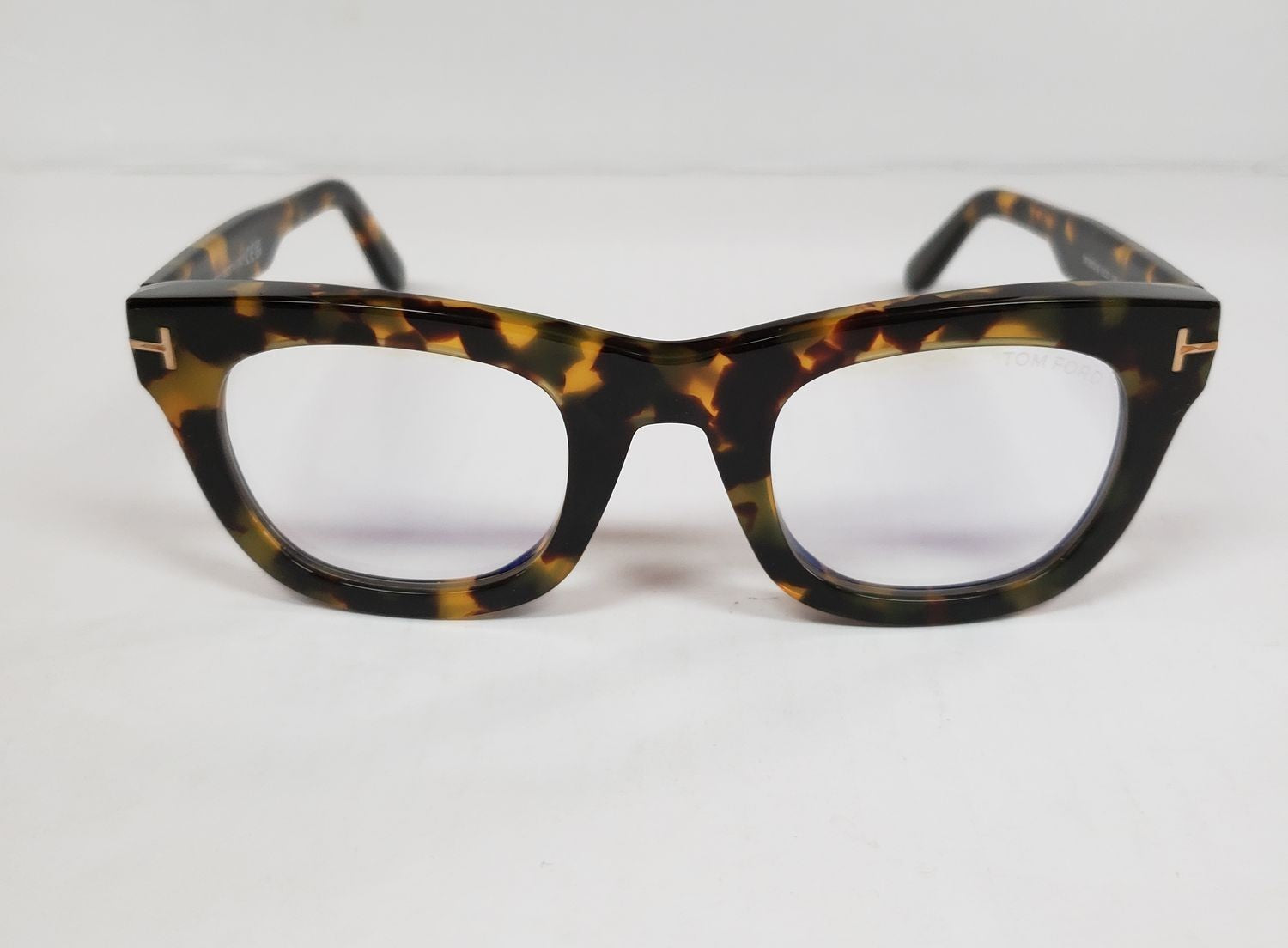 New TOM FORD TF5872 B ECO 055 Havana Brown AUTHENTIC EYEGLASSES FRAMES DD7A/22
