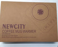 Newcity Coffee Mug warmer for Desk with Auto Shut Off Black Wood Grain RA65