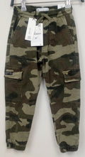 BNWT Zara Camouflage Camo Flap Pocket Cargo Pants size - 7  /CH34/120