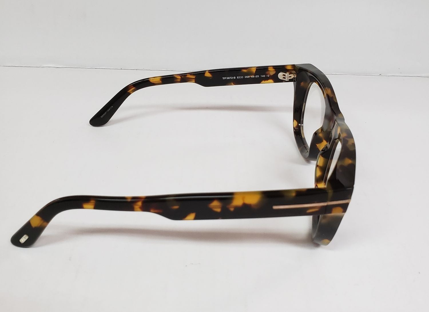 New TOM FORD TF5872 B ECO 055 Havana Brown AUTHENTIC EYEGLASSES FRAMES DD7A/26