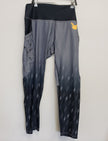 NEW Pokemon Pikachu Gray 7/8 Length Leggings Adult Size 2XL DA2a/23