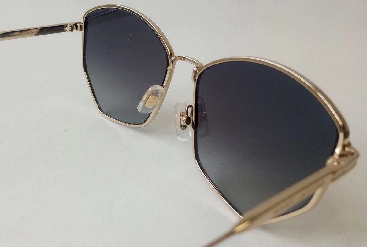 NEW MARC JACOBS MJ 1042S Gray Geometric Gradient Sunglasses 57-15-140/CH76