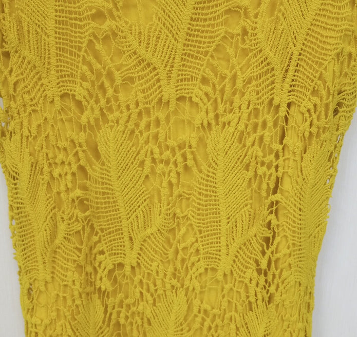 BNWT Zara OPENWORK KNIT  DRESS size - S  /CH8/124